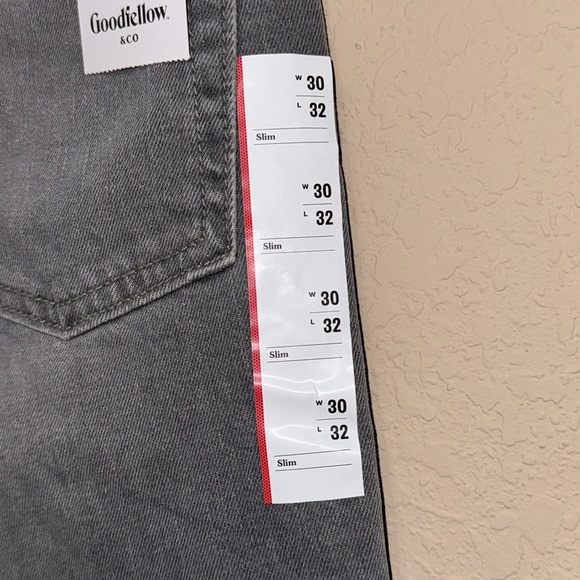Goodfellow & Co Slim fit jeans Gray Size 30 × 32 - Picture 8 of 9